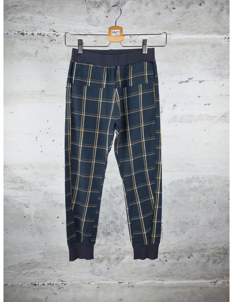 Black check trousers Kids On The Moon - 1