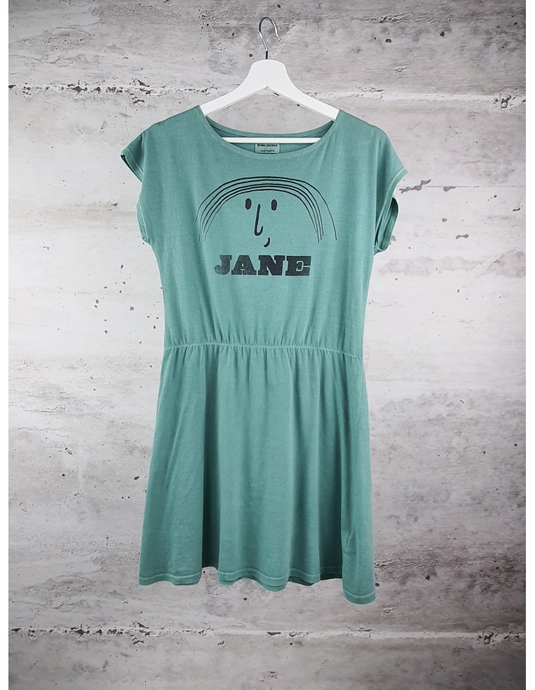 Green "JANE" dress Bobo Choses pre-owned