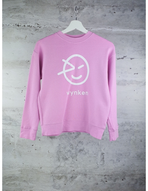 Różowa bluza z dużym logo Wynken - 2
