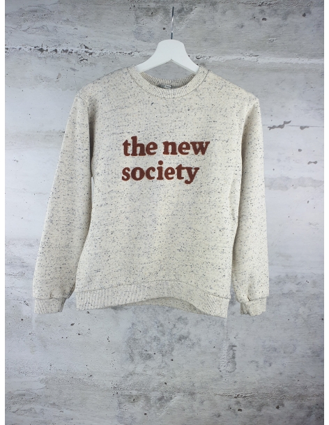 Beige TNS sweatshirt The New Society - 1