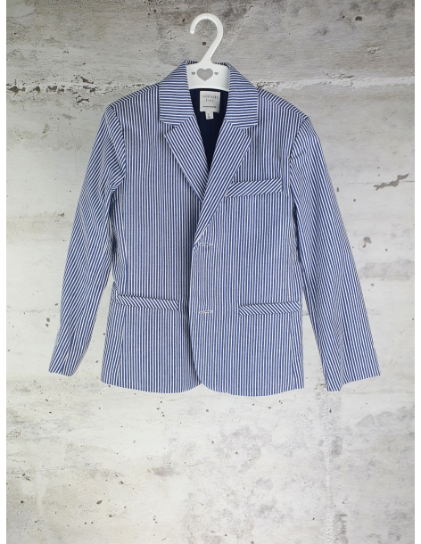 Blue stripe blazer Carrément Beau - 1