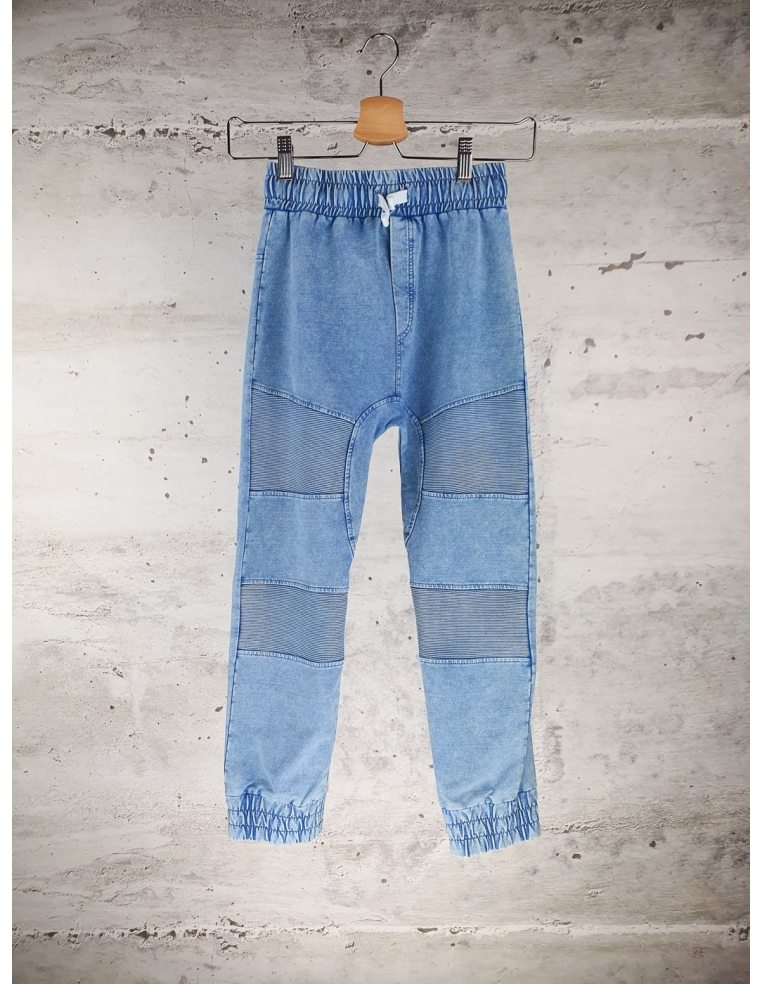 Blue stretchy pants MINIKID - 1