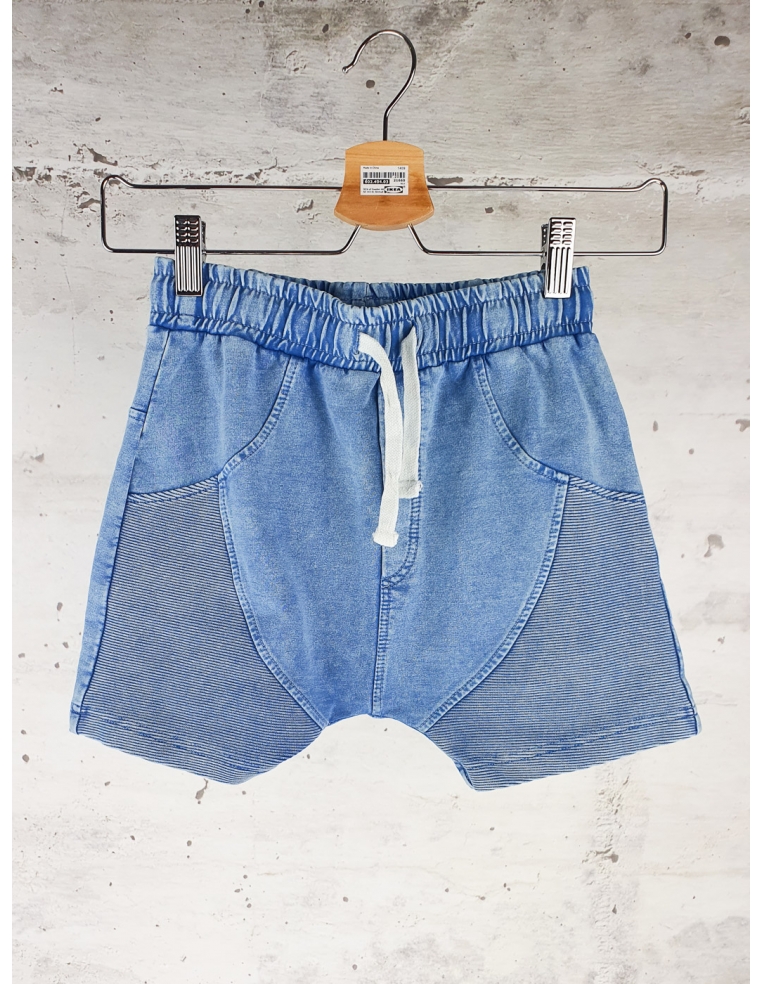 Blue shorts with laces waist MINIKID - 1