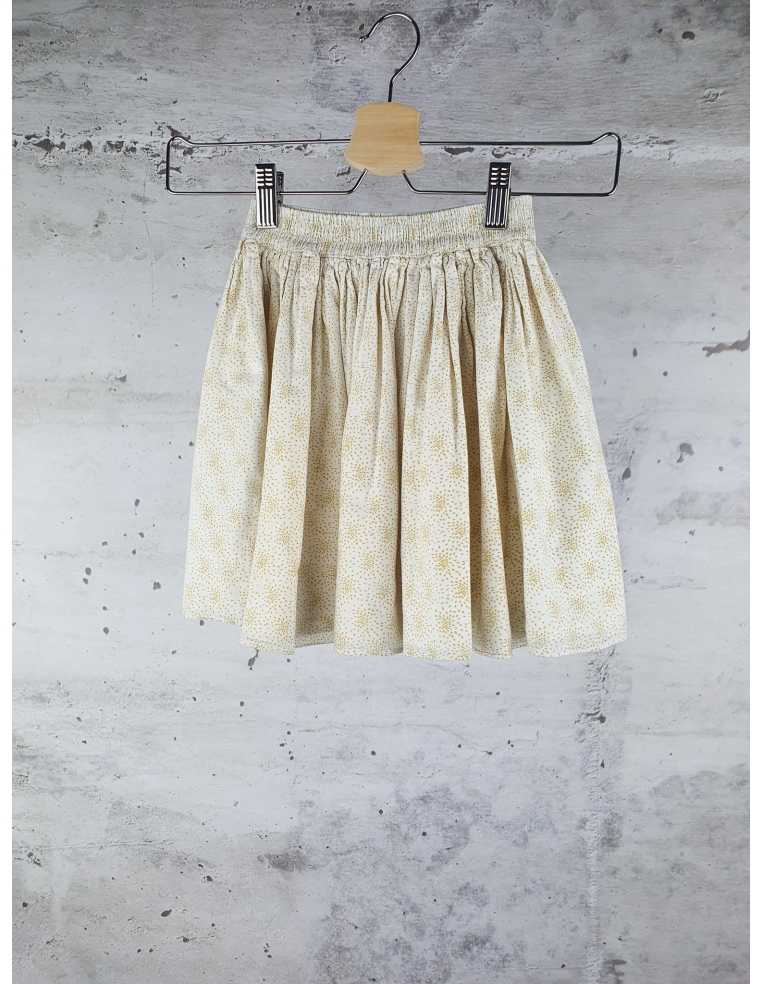 White skirt with brown dots Ketiketa - 1