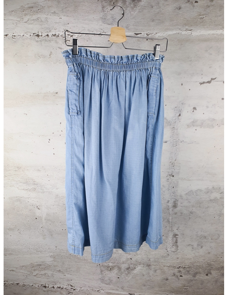 Blue denim skirt April showers by polder - 1