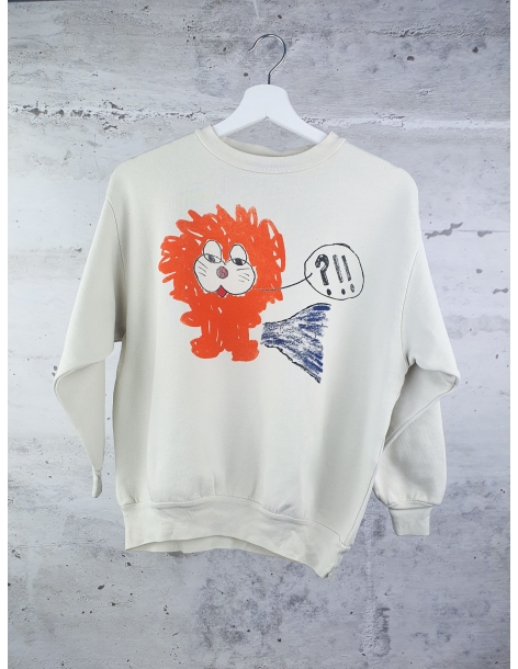Bluza Lion off white The Animals Observatory - 1