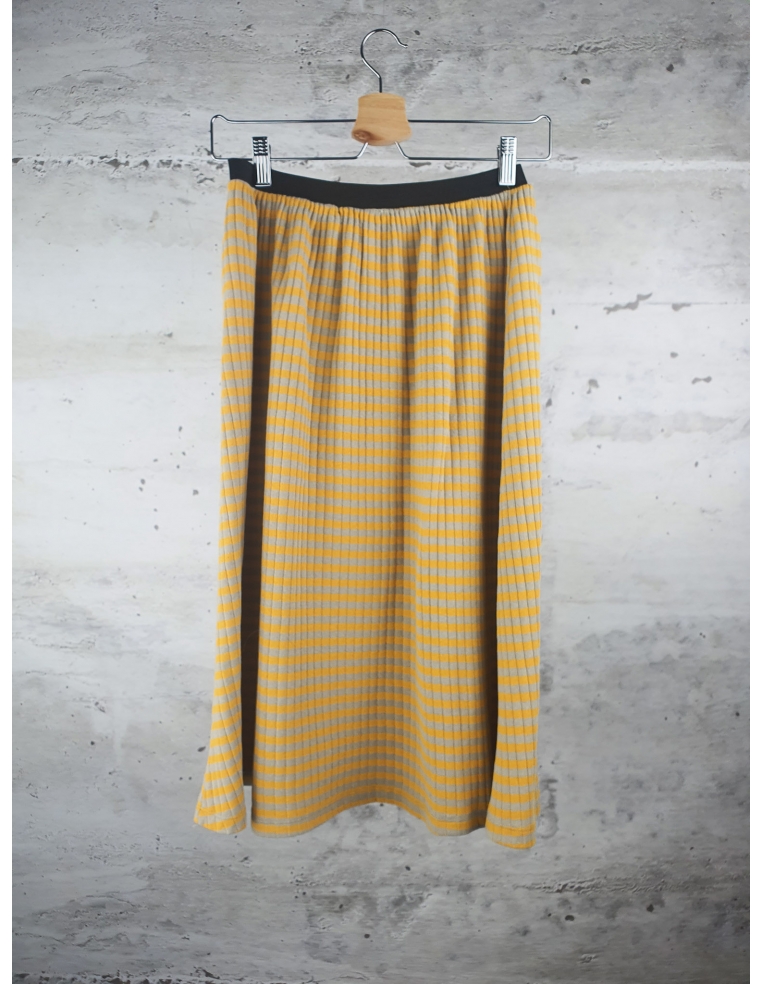 Orange stripe skirt Bobo Choses - 1