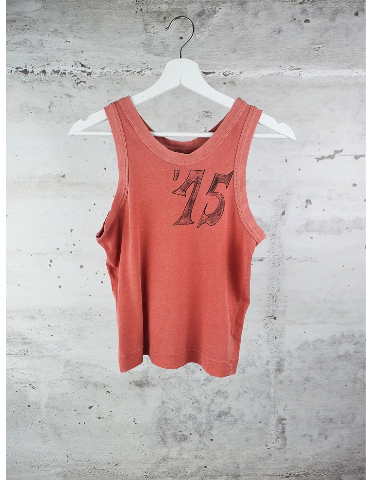 Red "15" tank top The Animals Observatory - 1