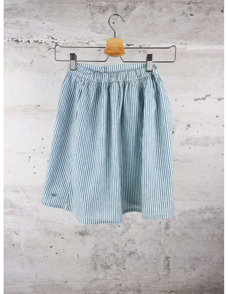Blue Tocoto stripe skirt Tocoto Vintage - 1