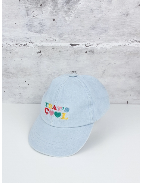 Niebieska czapka "Thats cool" Bonton - 1