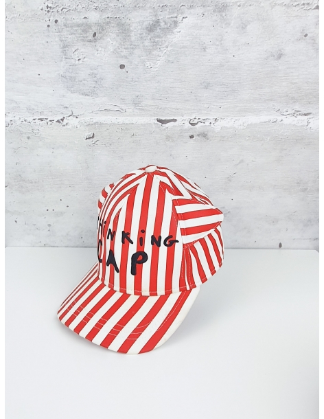 Red stripe cap with ears Beau Loves - 1