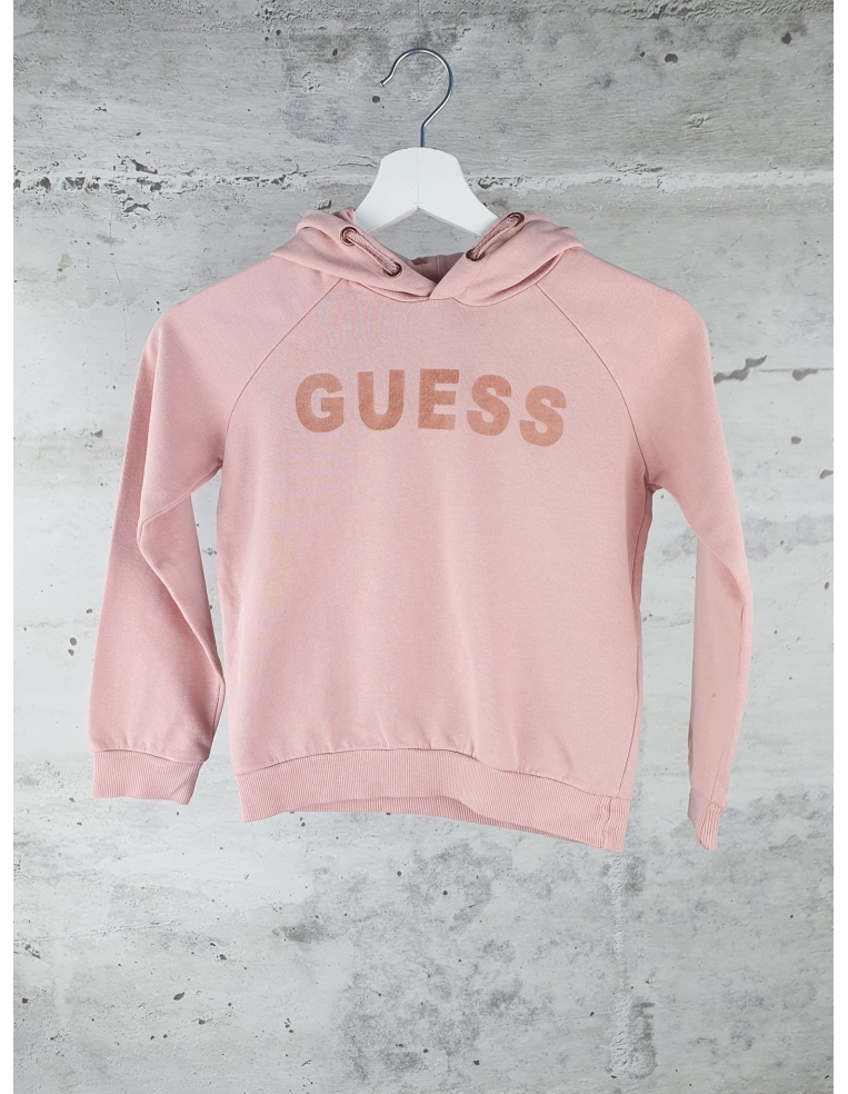 Różowa bluza z kapturem Guess Guess - 1