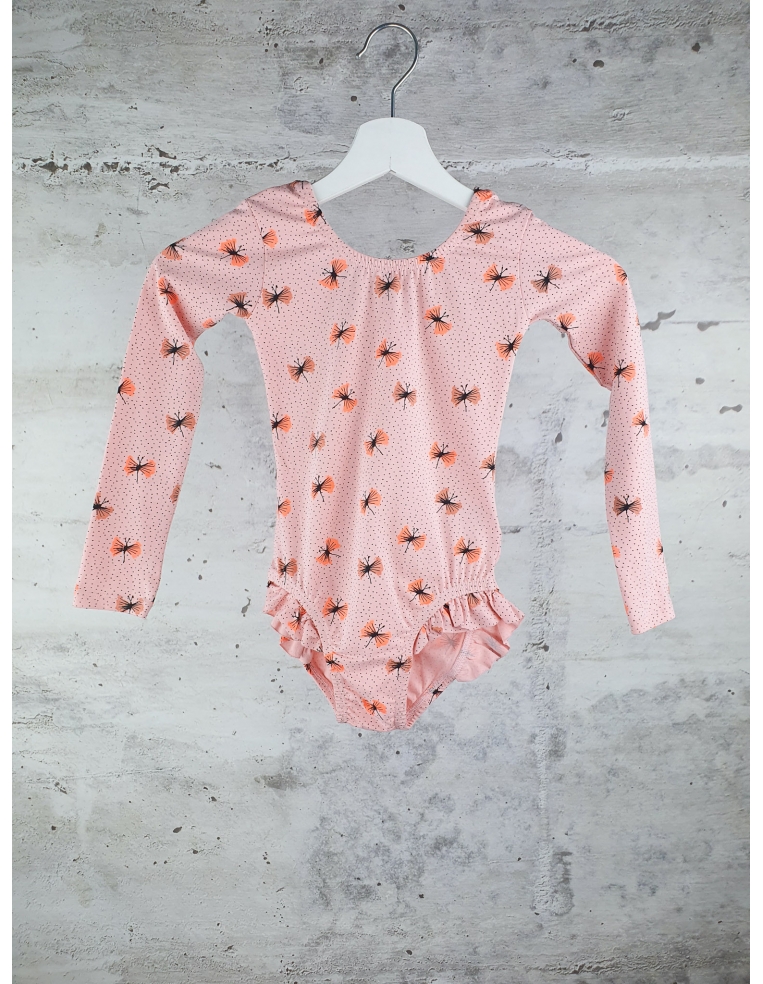 Pink Butterfly long sleeve body Soft Gallery - 1
