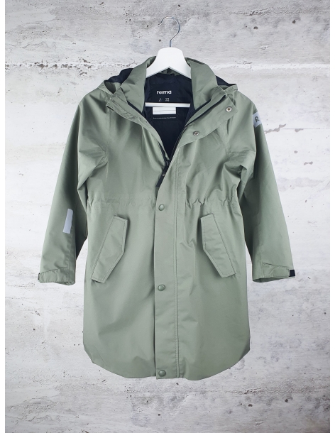 Green hooded coat Reima - 1