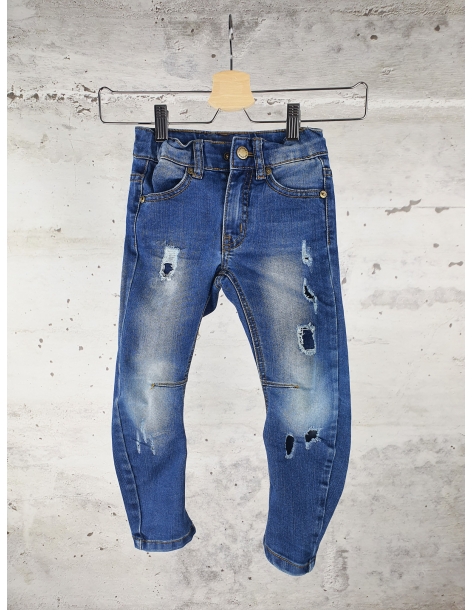 Niebieskie spodnie jeansowe I Dig Denim - 1