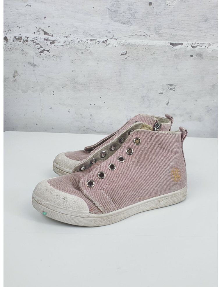 Pink 10IS sneakers with zips