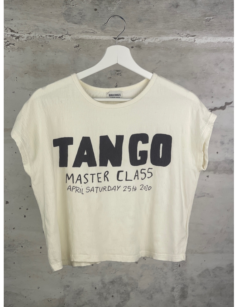 Beżowa koszulka "Tango"