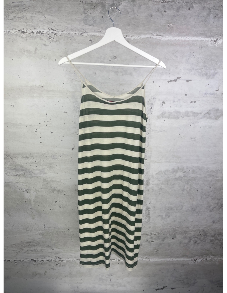 Green stripe TAO dress