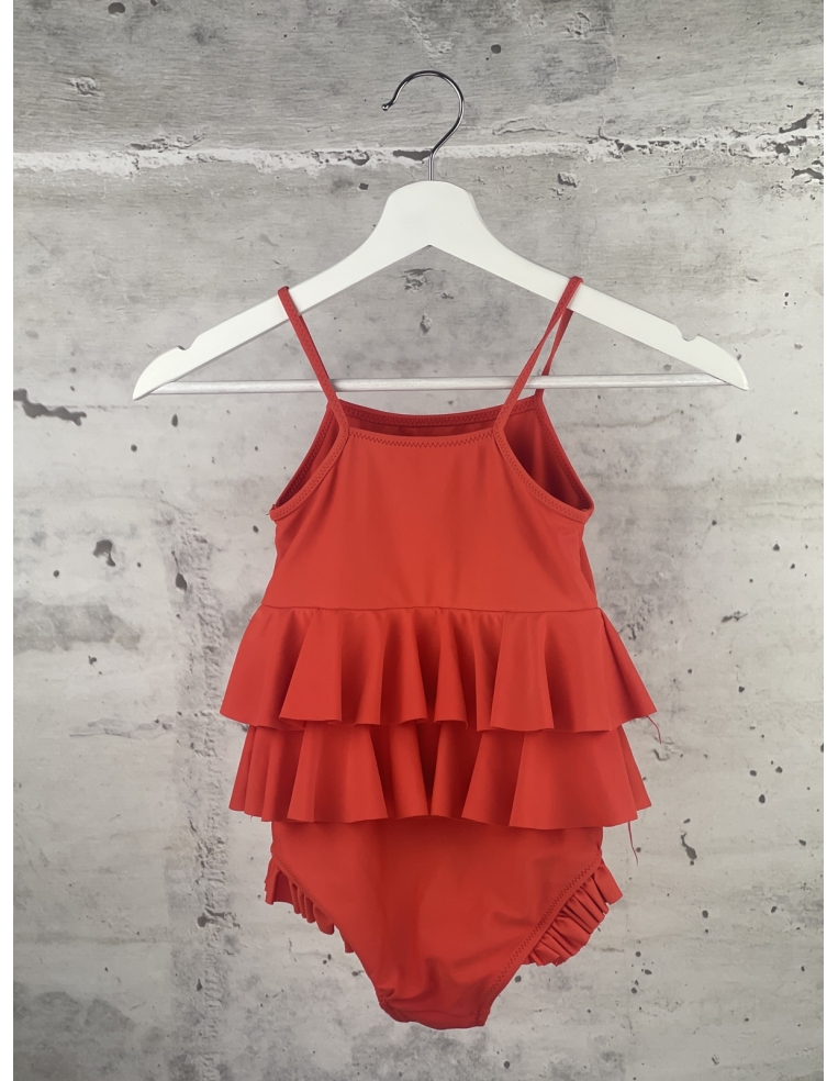 Red Frilled swimsuit
