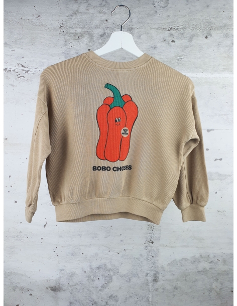 Children's sweatshirt with a paprika motif Bobo Choses pre-owned