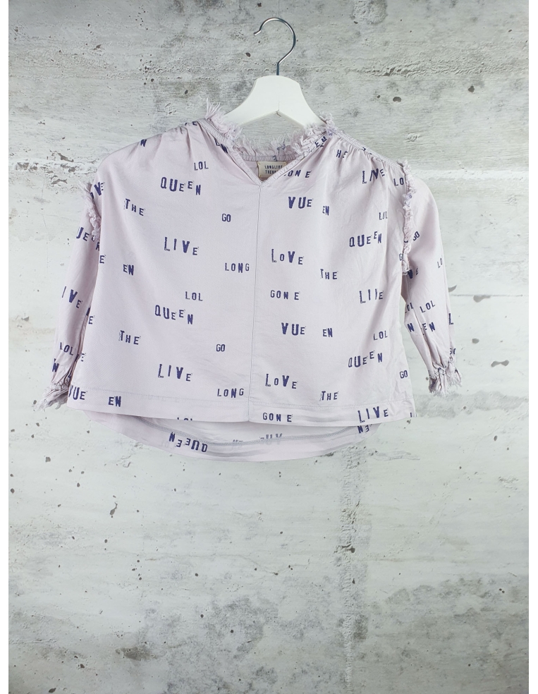 Girls' printed blouse Longlivethequeen Longlive The Queen