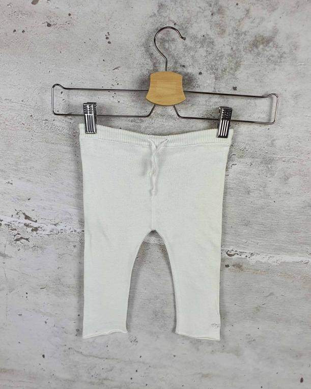 Białe spodnie niemowlęce  Tocoto Vintage - 1