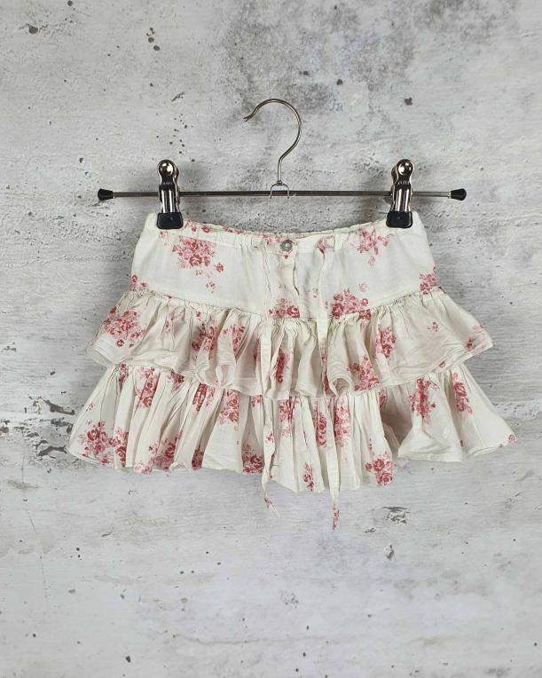 White skirt with flowers Louis Louise - 1