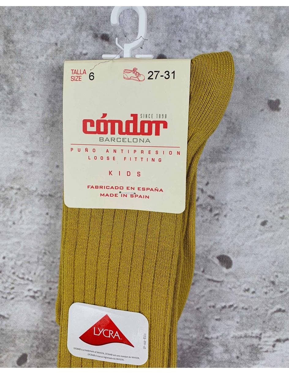 Mustard knee socks Condor - 1