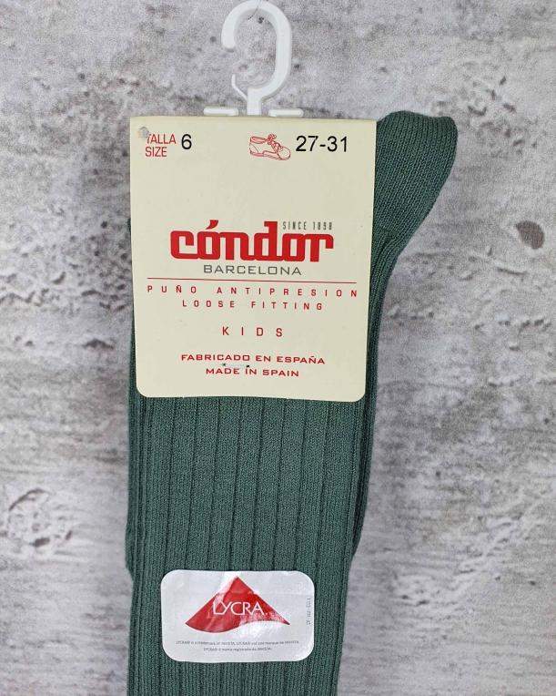 Green knee socks Condor - 1