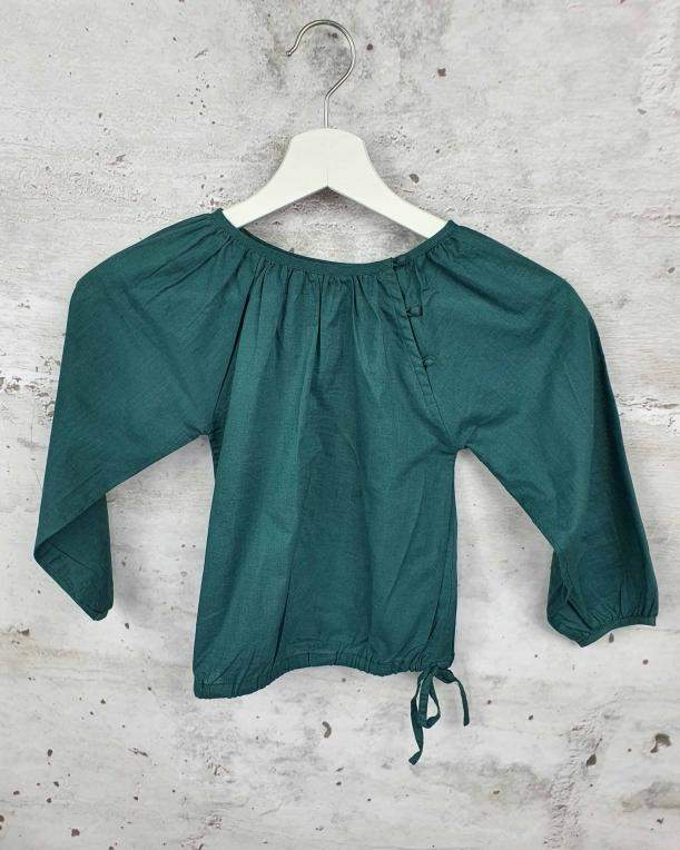 Green blouse with buttons Ketiketa - 1