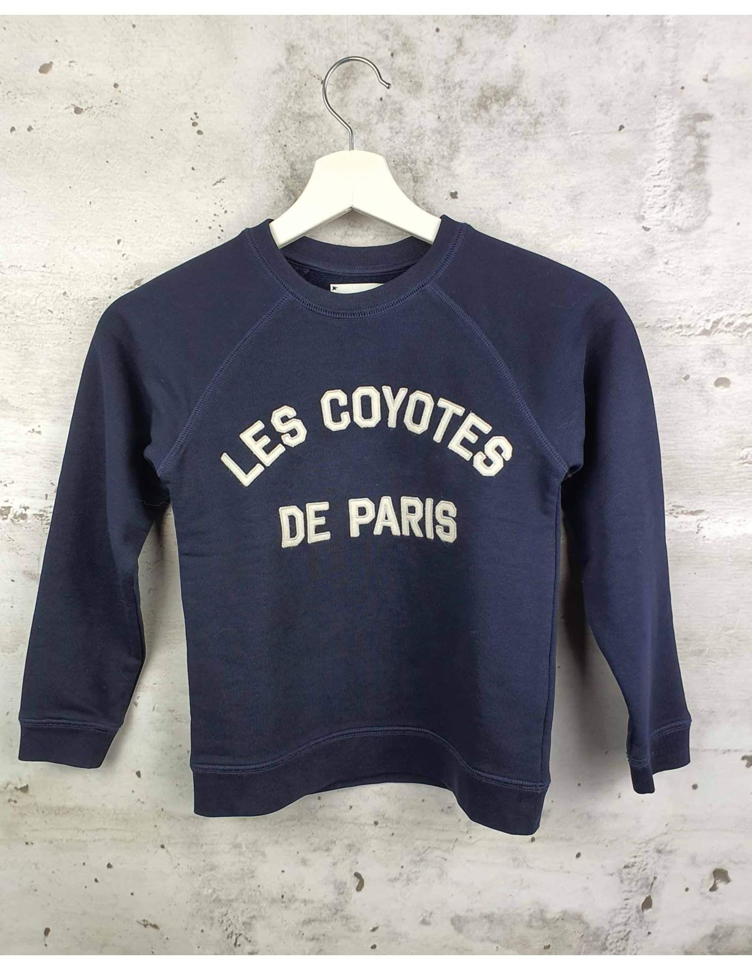 Navy blue sweatshirt Les Coyotes de Paris pre-owned