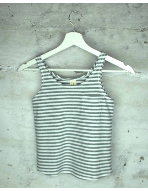 Gray striped T-shirt GRAY LABEL - 1