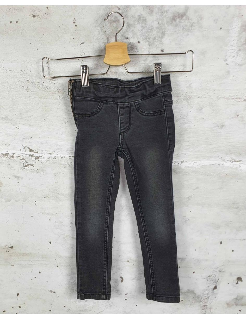 Denim jeans with a side zip I Dig Denim - 1