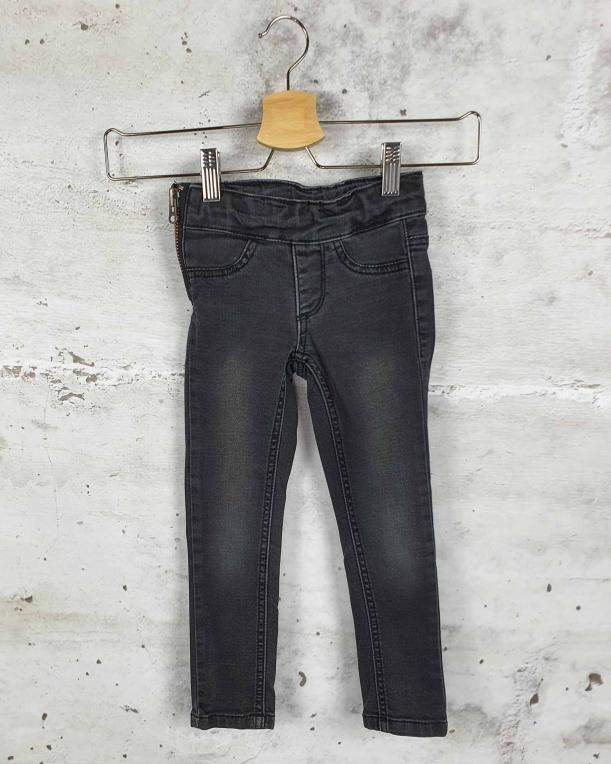 Denim jeans with a side zip I Dig Denim - 1