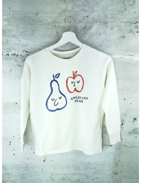 Sweatshirt with pear and apple print Bobo Choses - 1