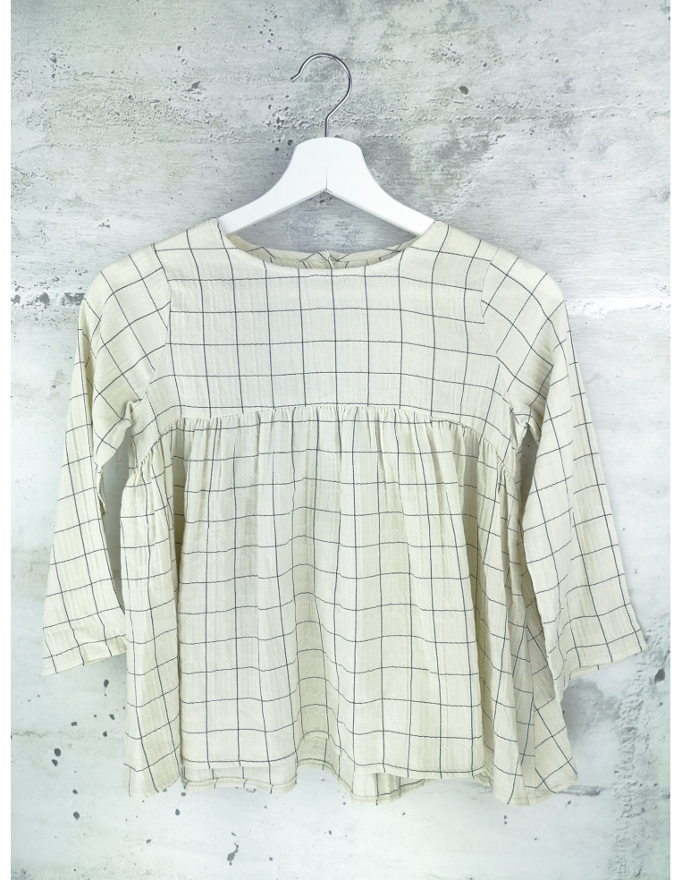 White checked blouse Rylee and Cru - 1
