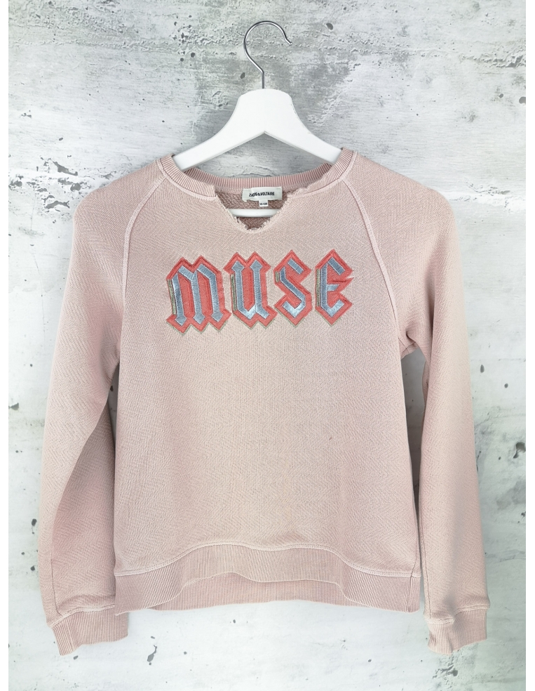 Light pink Muse sweatshirt Zadig&Voltaire - 1