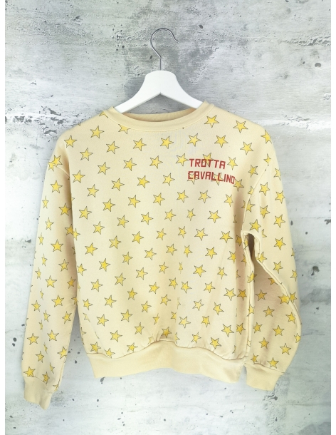 Beige sweatshirt with stars The Animals Observatory - 1