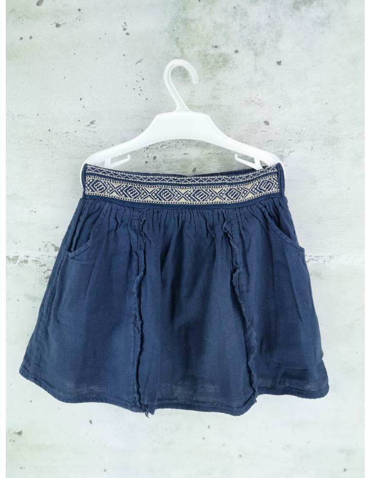 Navy blue skirt Massimo Dutti - 1
