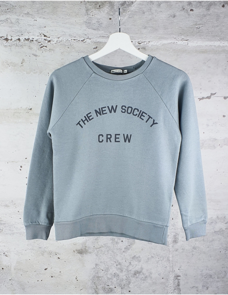 Szara bluza Crew The New Society - 1