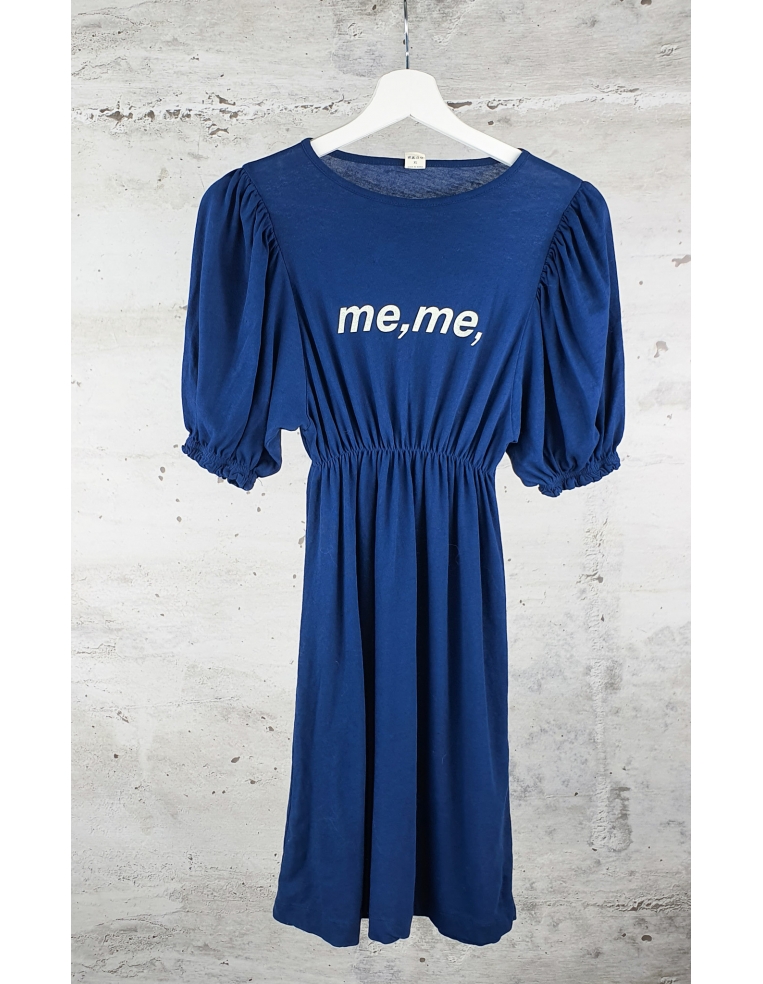 Blue "Me, me" dress Guno. - 1