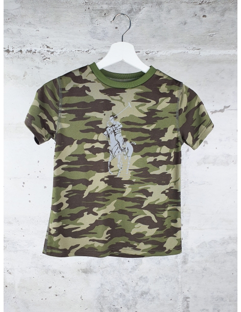 Koszulka moro zielona Ralph Lauren używane